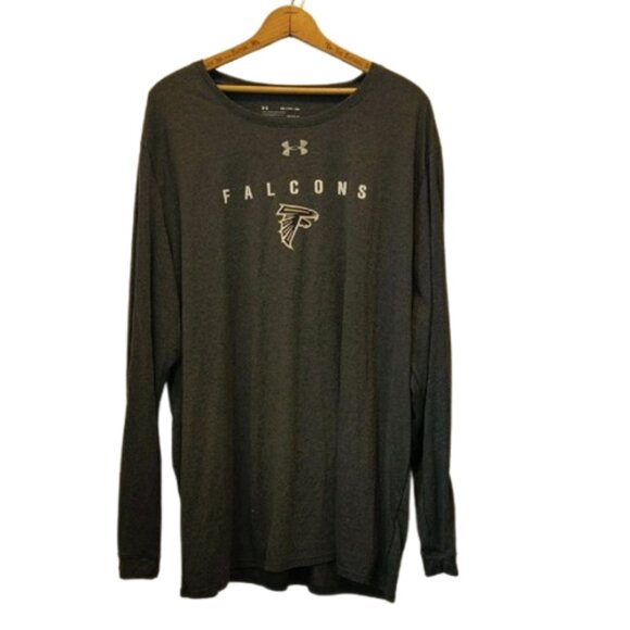 Under Armour Size 3XL Loose Fit Lightweight Falcons Long Sleeve Shirt - Picture 9 of 9